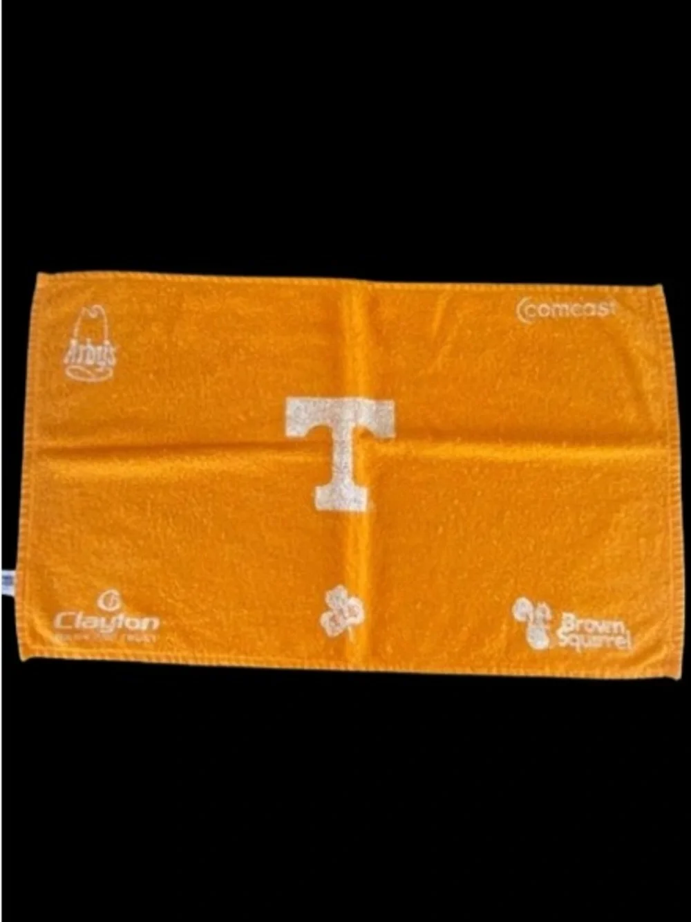 Tennessee Volunteers Orange Rally Hand Towel White T Logo 100% Cotton 15” x 25”